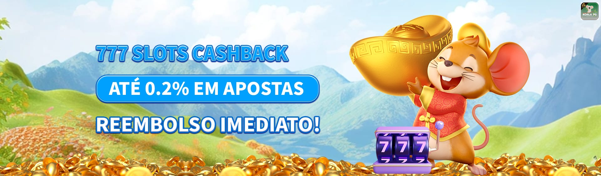 koalapg — módulo dedicado a promoções ativas, com hierarquia visual clara, pensado para guiar o olhar para botões